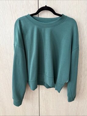 Lululemon Perfectly Oversized Cropped Crew